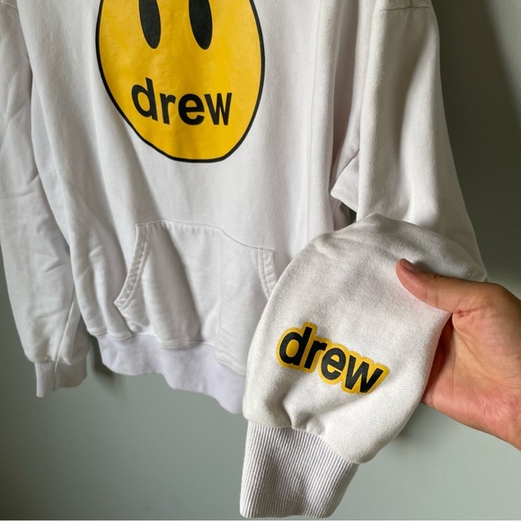 Drew House Mascot White Hoodie Size Medium - Picture 6 of 9